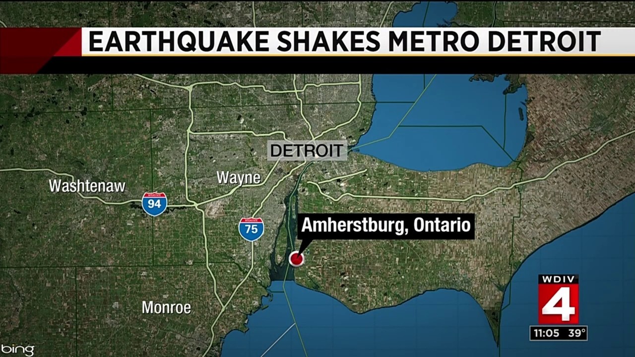 Did you feel the earthquake Thursday night in SE Michigan?